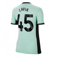 Dámy Fotbalový dres Chelsea Romeo Lavia #45 2023-24 Třetí Krátký Rukáv